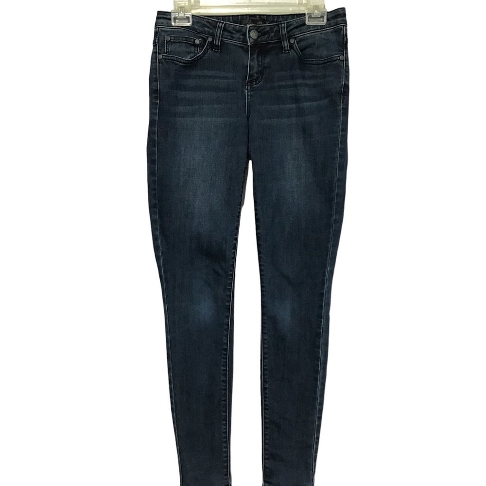 Prana Jeans Womens Size 2/26 Low Rise Stretch Medium Wash Denim Comfort Casual
